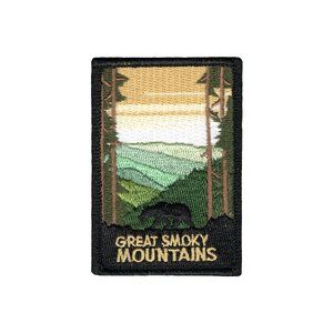 Great Smoky Mountains National Park Patch | Embroidered | Iron or Sew On